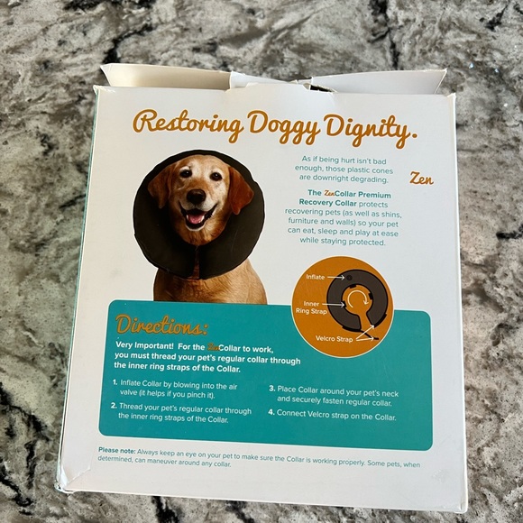 Zen Pet Pro Collar Comfortable Recovery Collar - Picture 2 of 4